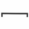 Gliderite Hardware 7-9/16 in. Center to Center Solid Square Bar Pull Matte Black 21683-192-MB-1